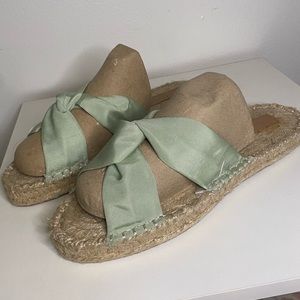 🍄 ASOS Design  slip on espadrilles  strap sandal